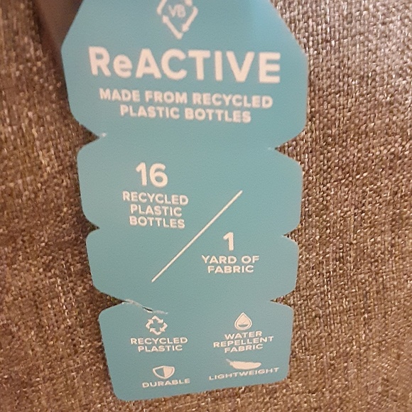 Vera Bradley Grand Reactive Heather Gray Backpack - Picture 3 of 13